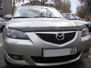 Защита фар на Mazda