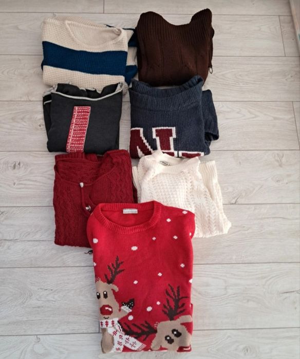 Lot 7 pulovere dama mărimea S-M