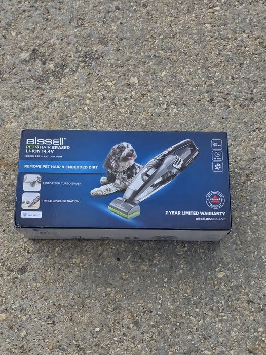 Aspirator de mana Bissell Pet Hair Eraser 2278N, ION 14.4V, SIGILAT