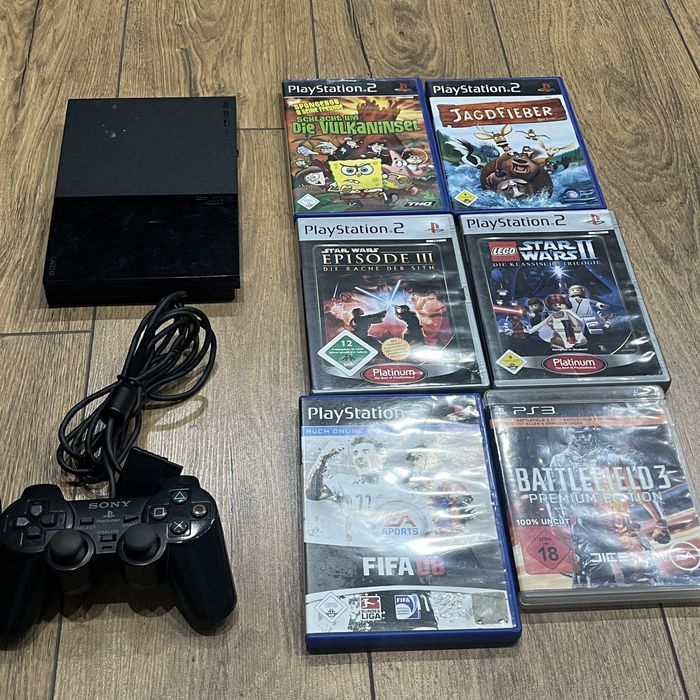 Ps 2 приставка с играми