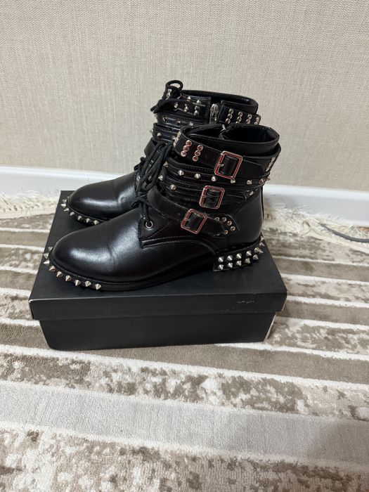 Обувь зимняя (кожанные) хорошего качества .Одевала 1 раз