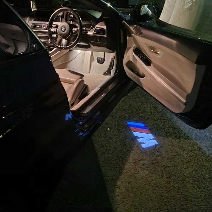 Holograme Usi Lumini Portiere cu Logo //M BMW E90 F10 F30 E70 F20 E46