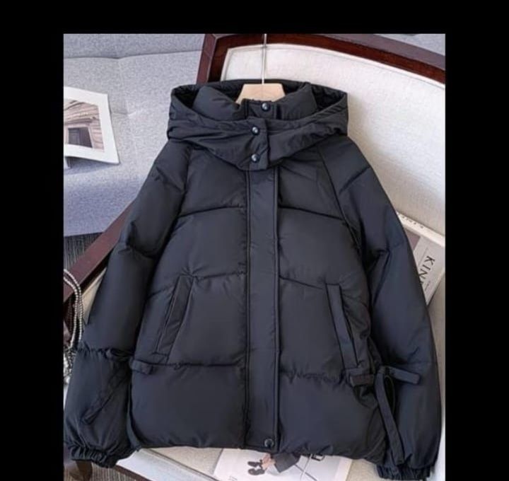 Зимний пуховик, теплый