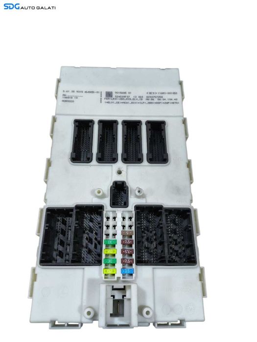 Unitate Modul Calculator FCC Control Confort Tablou Panou Sigurante BMW Seria 3 F30 F31 2.0 Diesel 2011 - 2018 Cod 9315685 9315685-01 [LR1629] [LR1630] [LR1631]