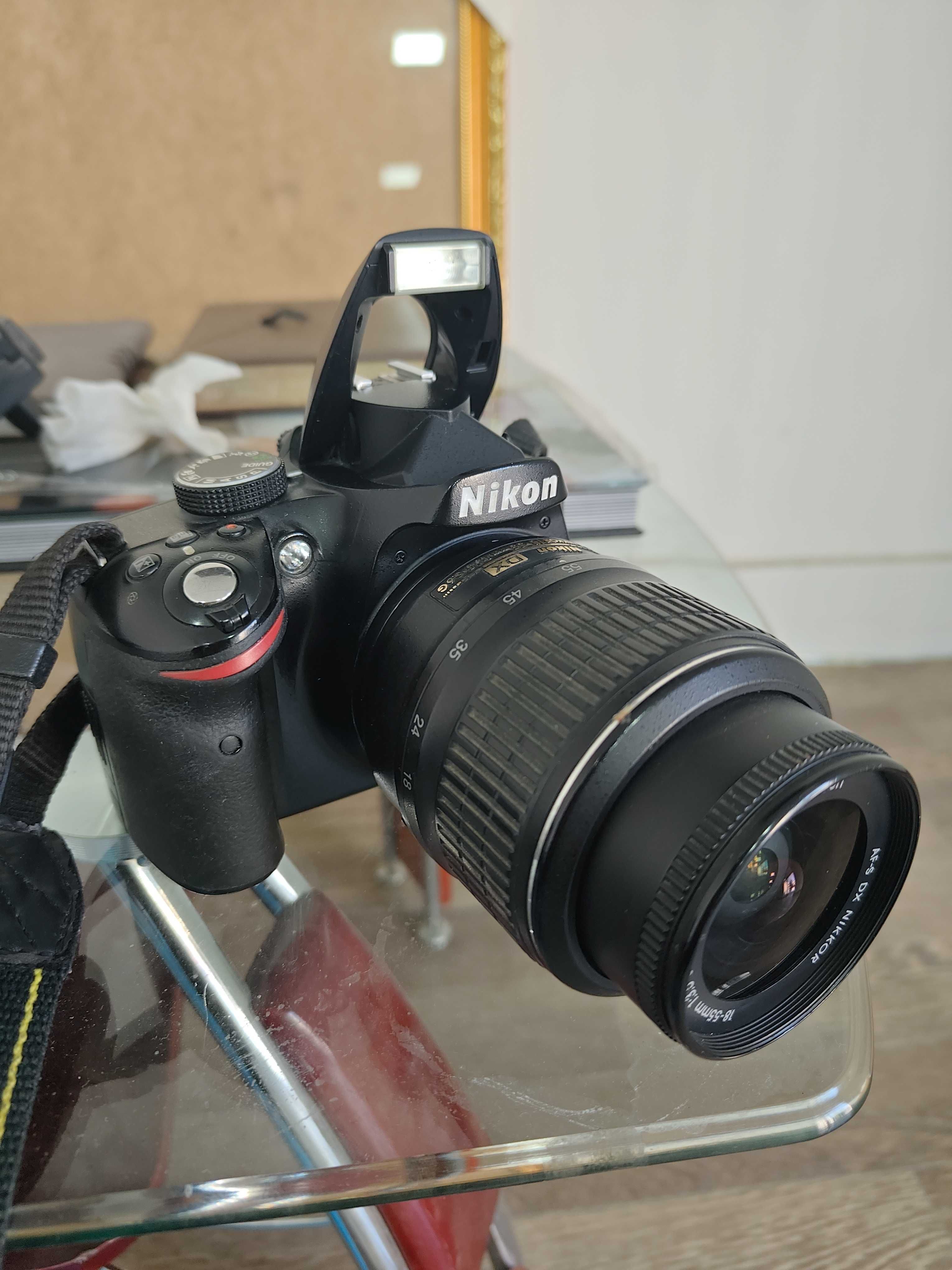 Nikon D3200+объектив