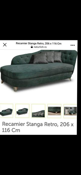 Divan verde 1600 lei