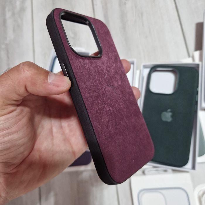 Huse Apple iPhone FineWoven Magsafe/Clear Magsafe seria 15 iPhone