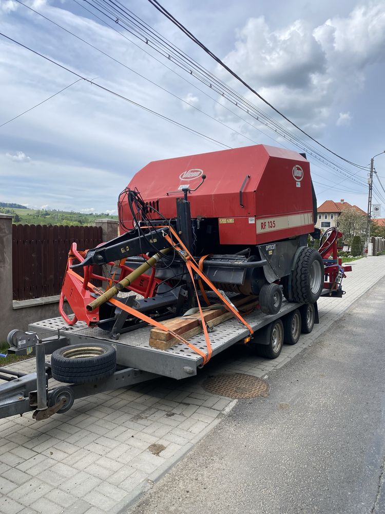 Tractări auto transport utilaje Dube