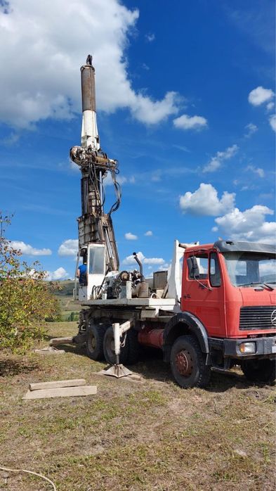 Foraj fantana la diametru de 1 m