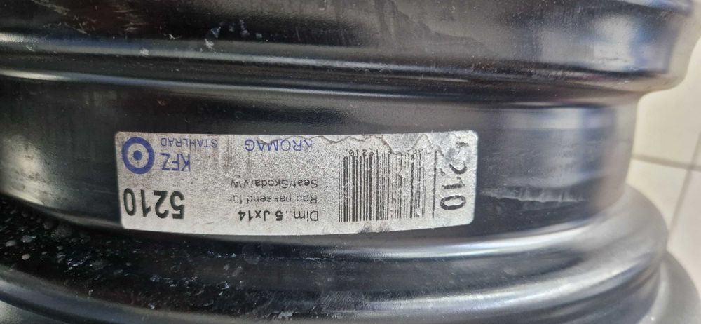 Железни джанти VW,Seat,Skoda 14" 5x100