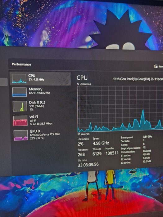 Vând PC gaming RTX 3060