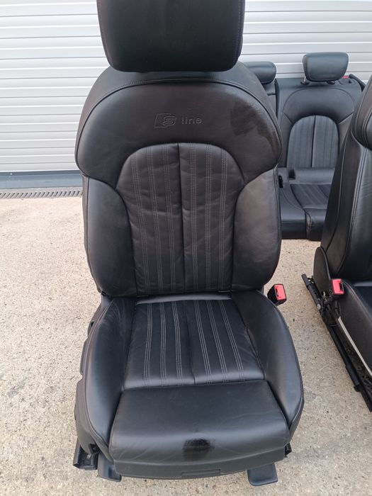 Спортен кожен салон за ауди А6/audi a6/2012-2018г/C7/s line