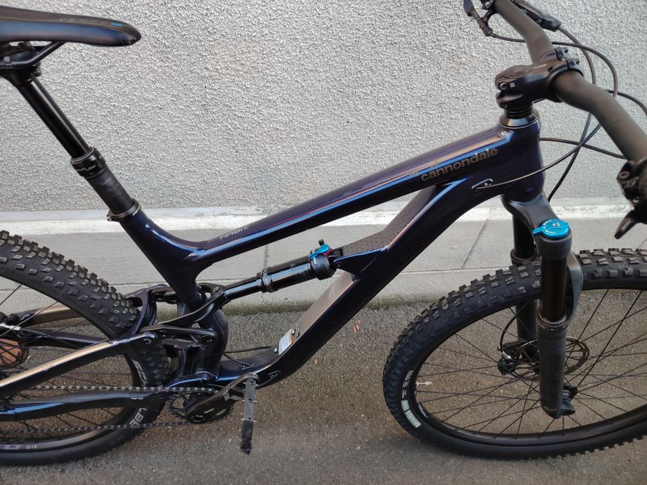 Bicicleta full suspension cannodale habit