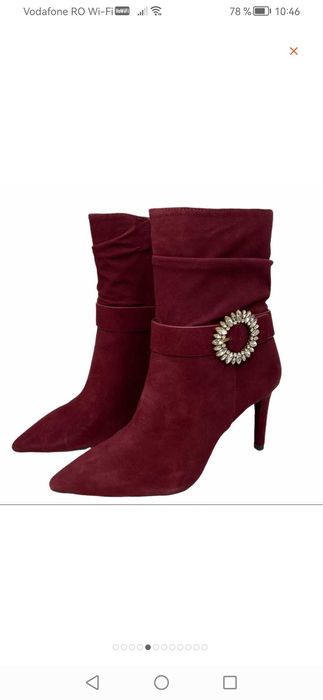 Botine piele întoarsă Michael Kors