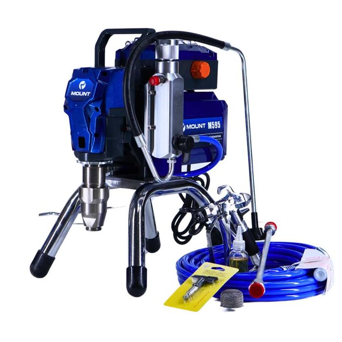 MOUNT595M-Безвоздушный краскопульт для покраски окрасочный аппарат