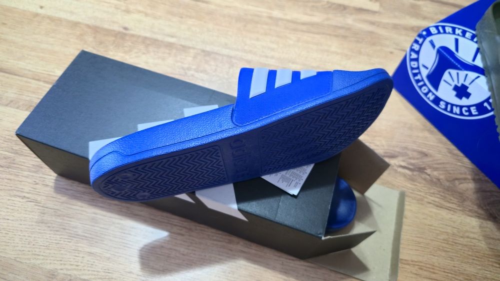 Papuci Originali Birkenstock 43 Noi Adidas Nr. 43 Slapi Sandale