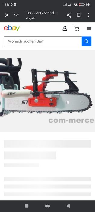 StiHL Прибор на Заточка цепи на пилу