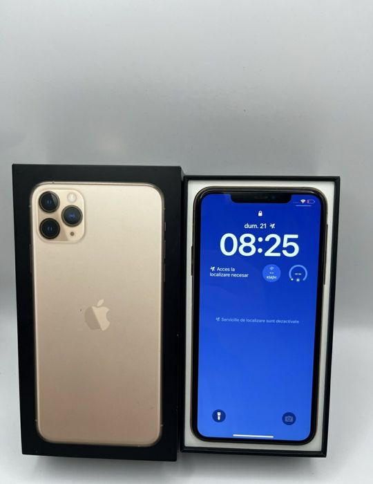 Telefon Iphone 11 Pro Max Impecabil ca Nou 64GB 78% Baterie Trimit