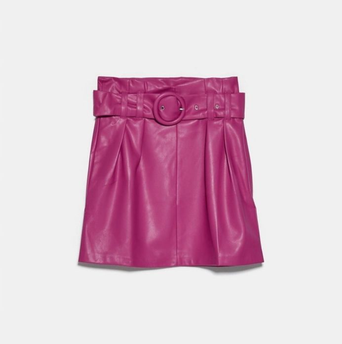 Fusta Zara M fucsia