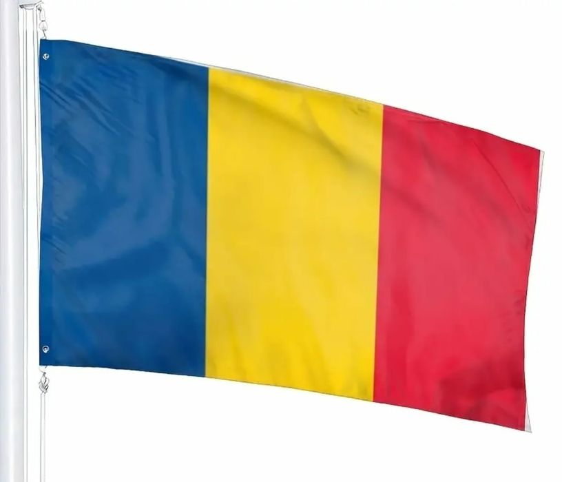 Steaguri Romania, SUA si Uniunea Europeana dimensiuni mari