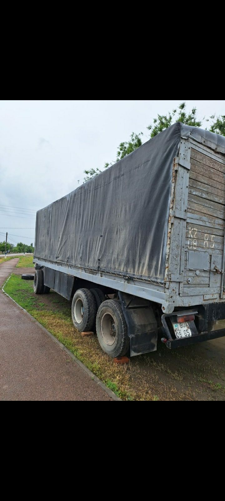 Прицеп трехвозка