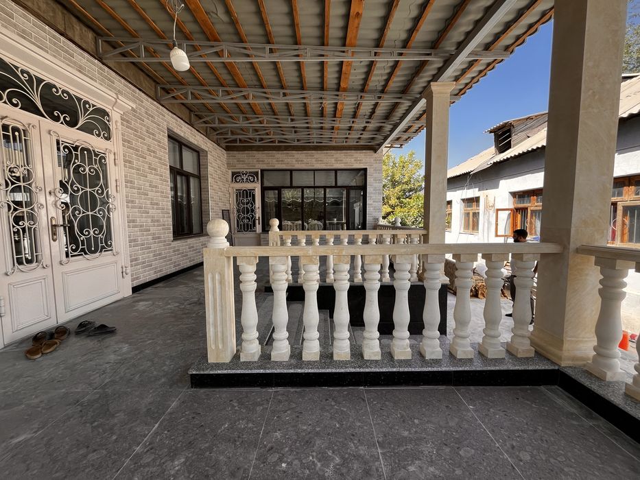 Балясины и перила из натурального камня | Изготовление + Установка