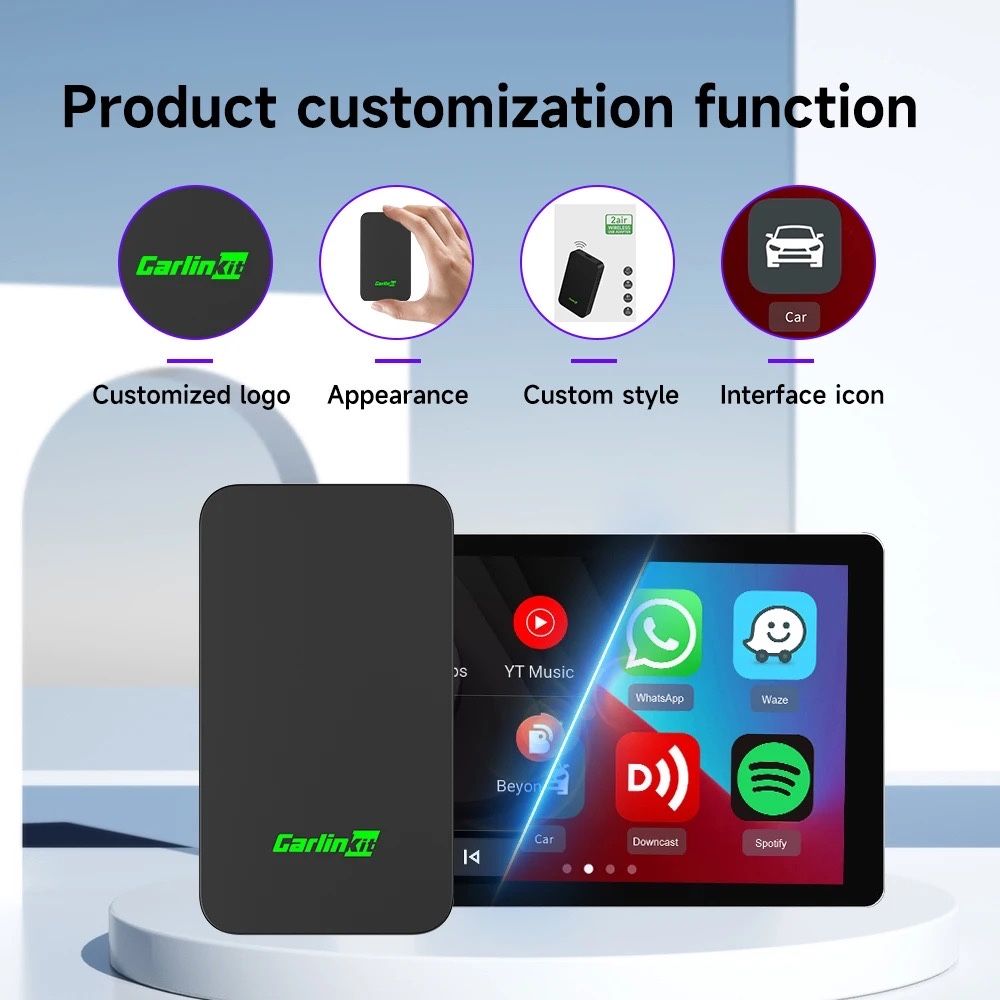 Безжичен Carlinkit 5.0 (2air) адаптер за автомобил Carplay и Android