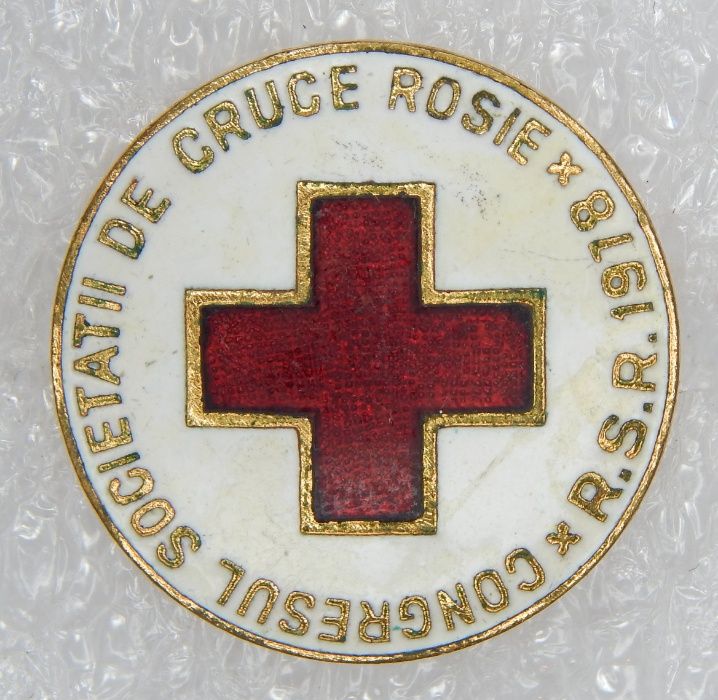 RSR Insigna Congresul Societatii De Cruce Rosie 1978