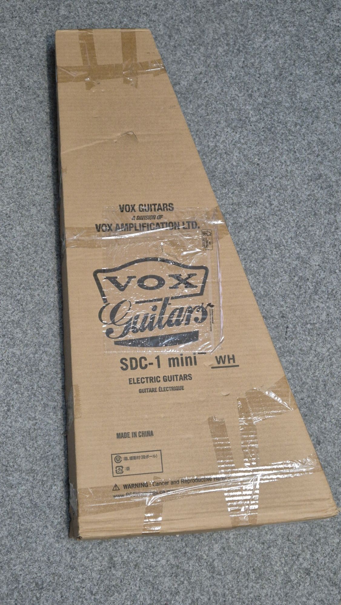 Chitară electrică VOX SDC 1 MINI WHITE travel guitar