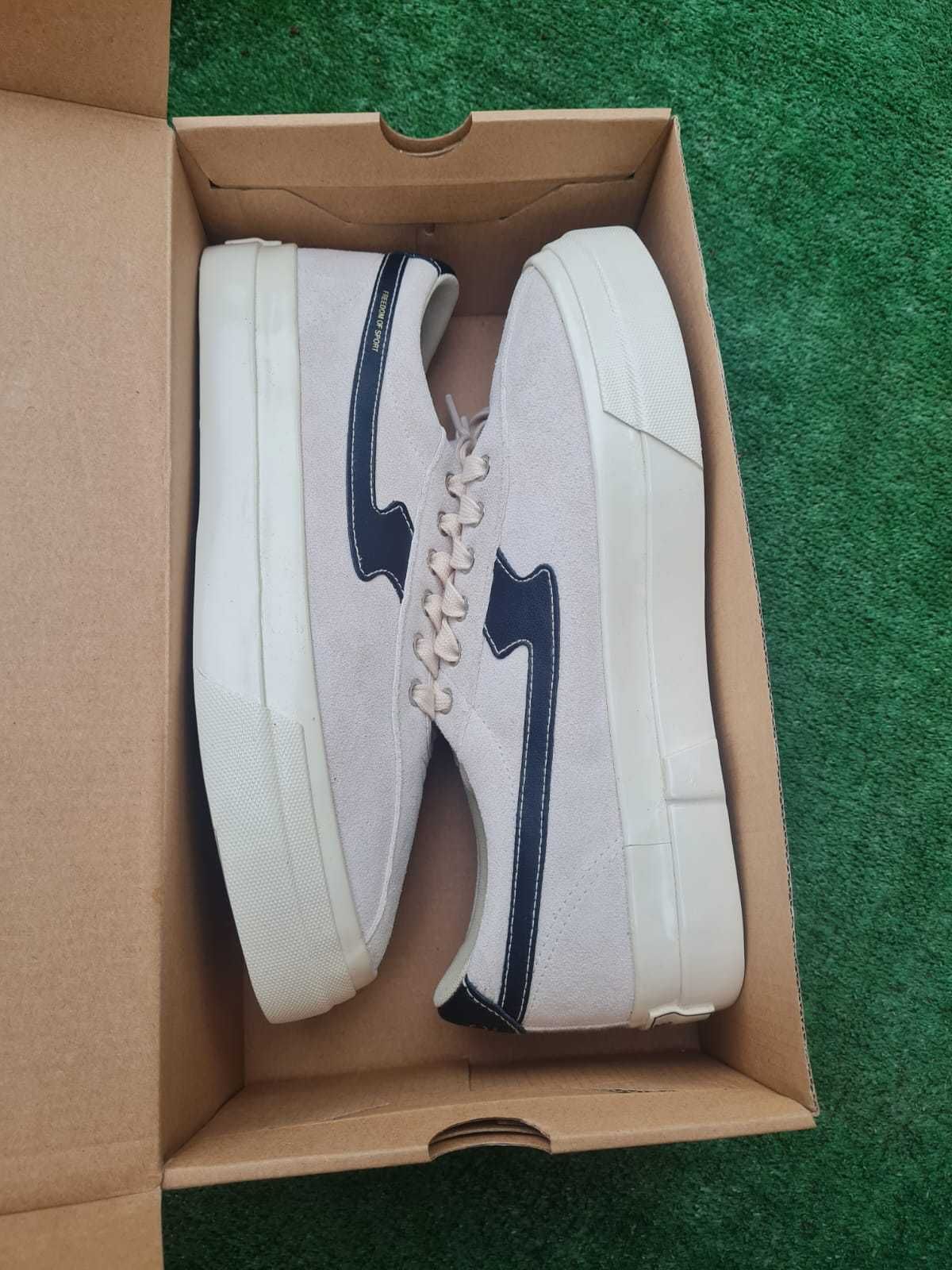 Tenisi S.W.C. dellows s-strike suede ecru-navy