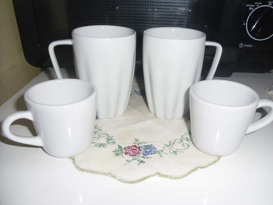 set  cesti albe ,portelan noi