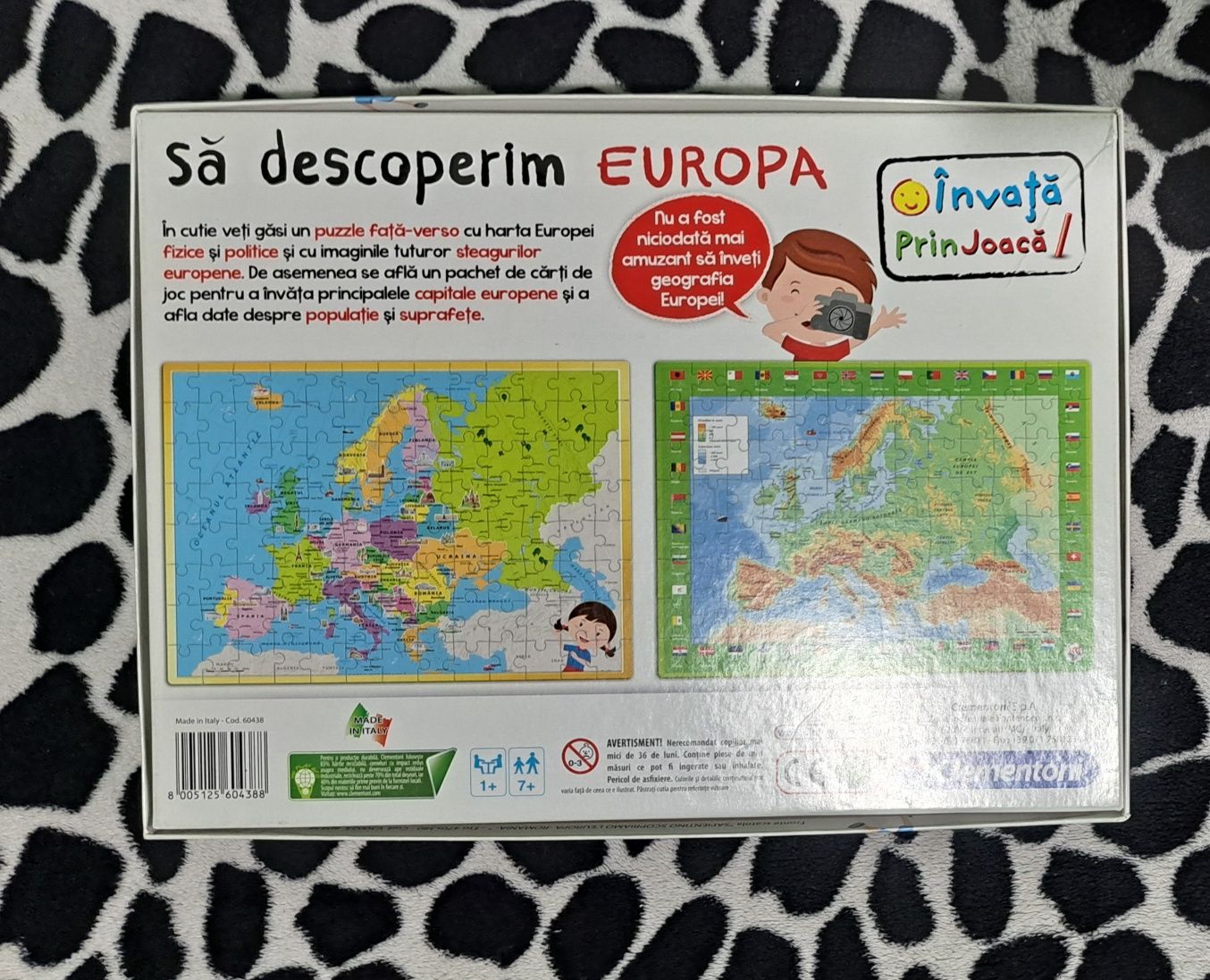 Puzzle Sa descoperim Europa