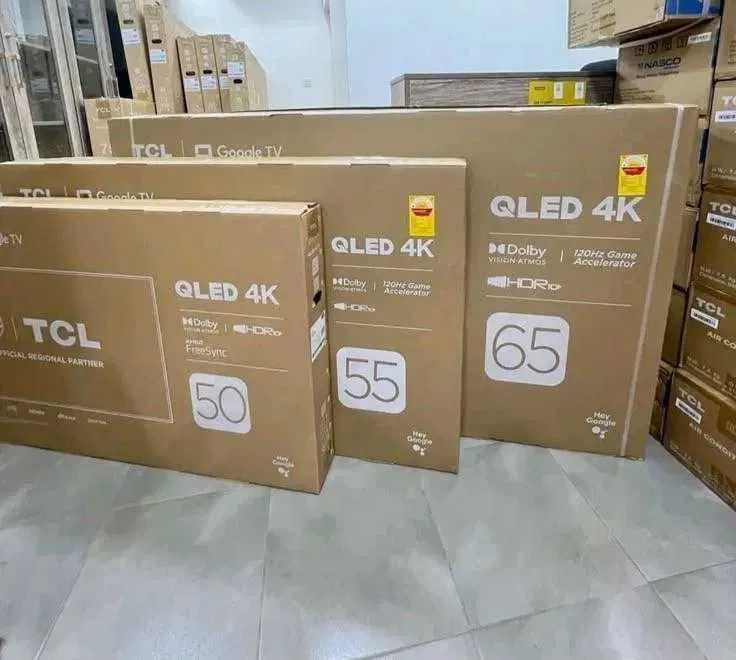 Телевизор TCL 43,50,55 4k Smart Google TV 2025 новый модель + доставка