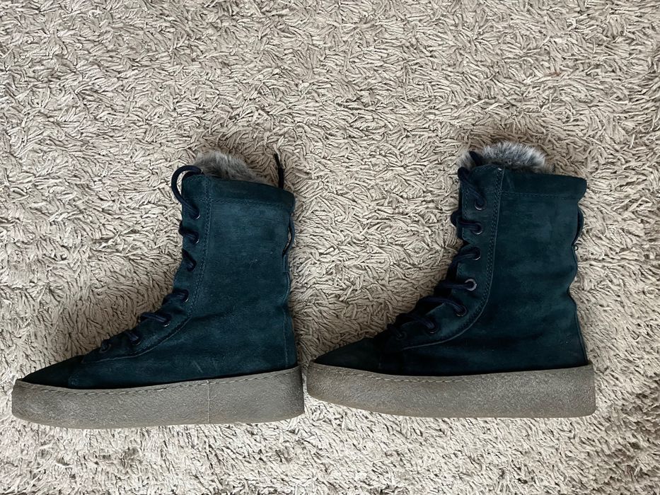 Ghete piele întoarsă naturală nr 36