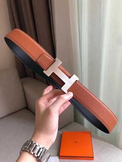Мъжки Колан Hermes Constance belt buckle & Reversible leather strap