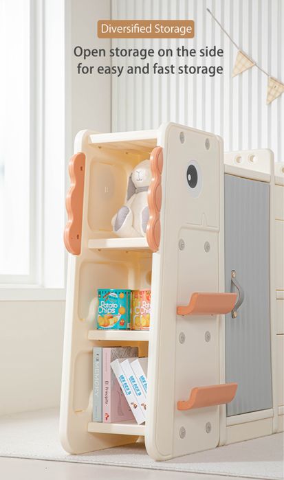 Sifatli plastikdan tayyorlangan bolalar shkafi – Tartib va Qulaylik!