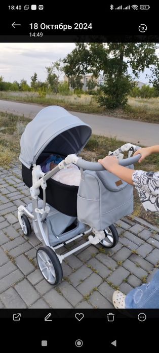 Продам коляску зима лето