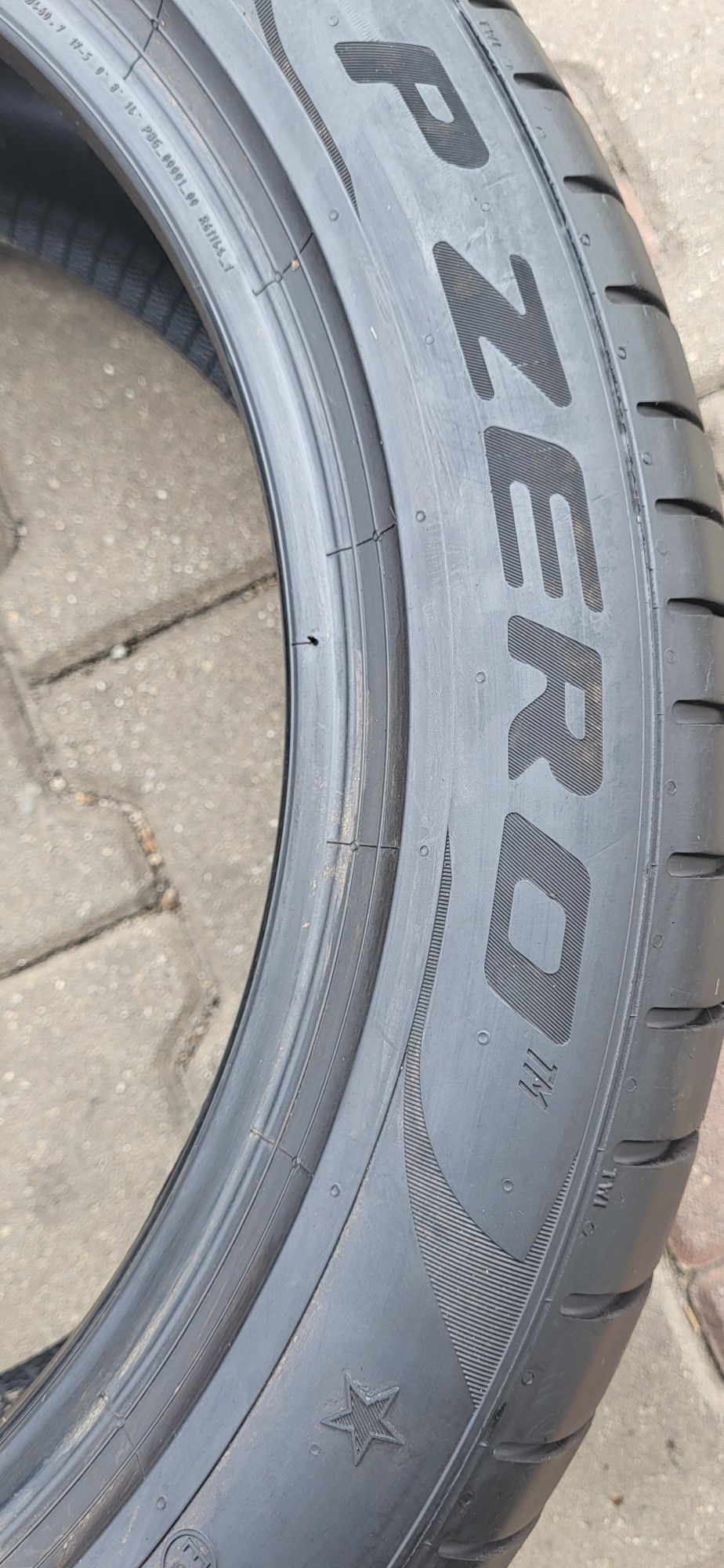 1 anvelopa 245 45 18 pirelli p zero 2021 bmw 6,5mm