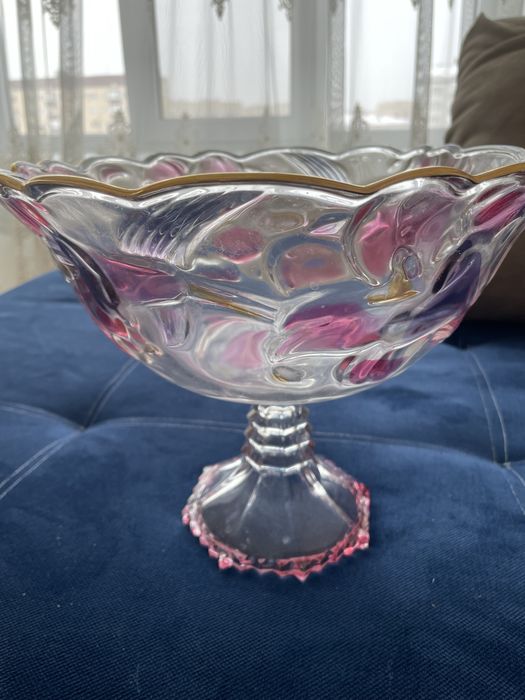 Посуда фруктовая ваза в хорошем состоНии