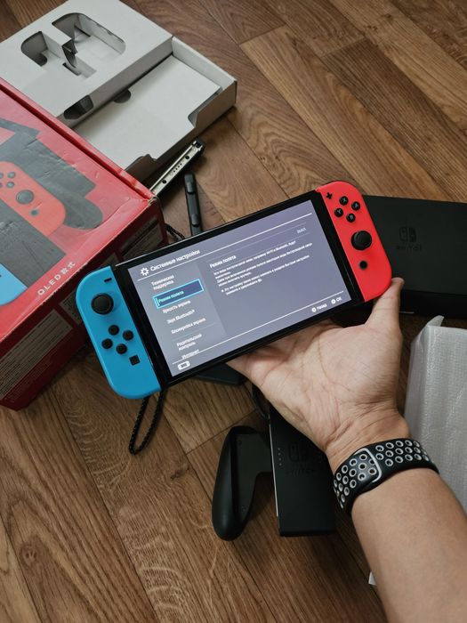 Новая nintendo switch Oled нинтендо свитч олед приставка консоль