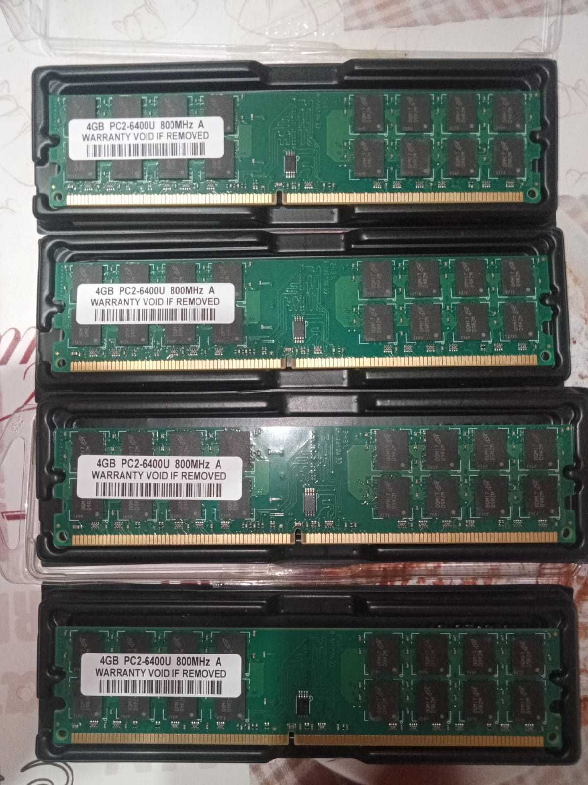 DDR2 4GB DIMM 800 Mhz PC2-6400 4x4 ГБ ТОЛЬКО ДЛЯ AMD
