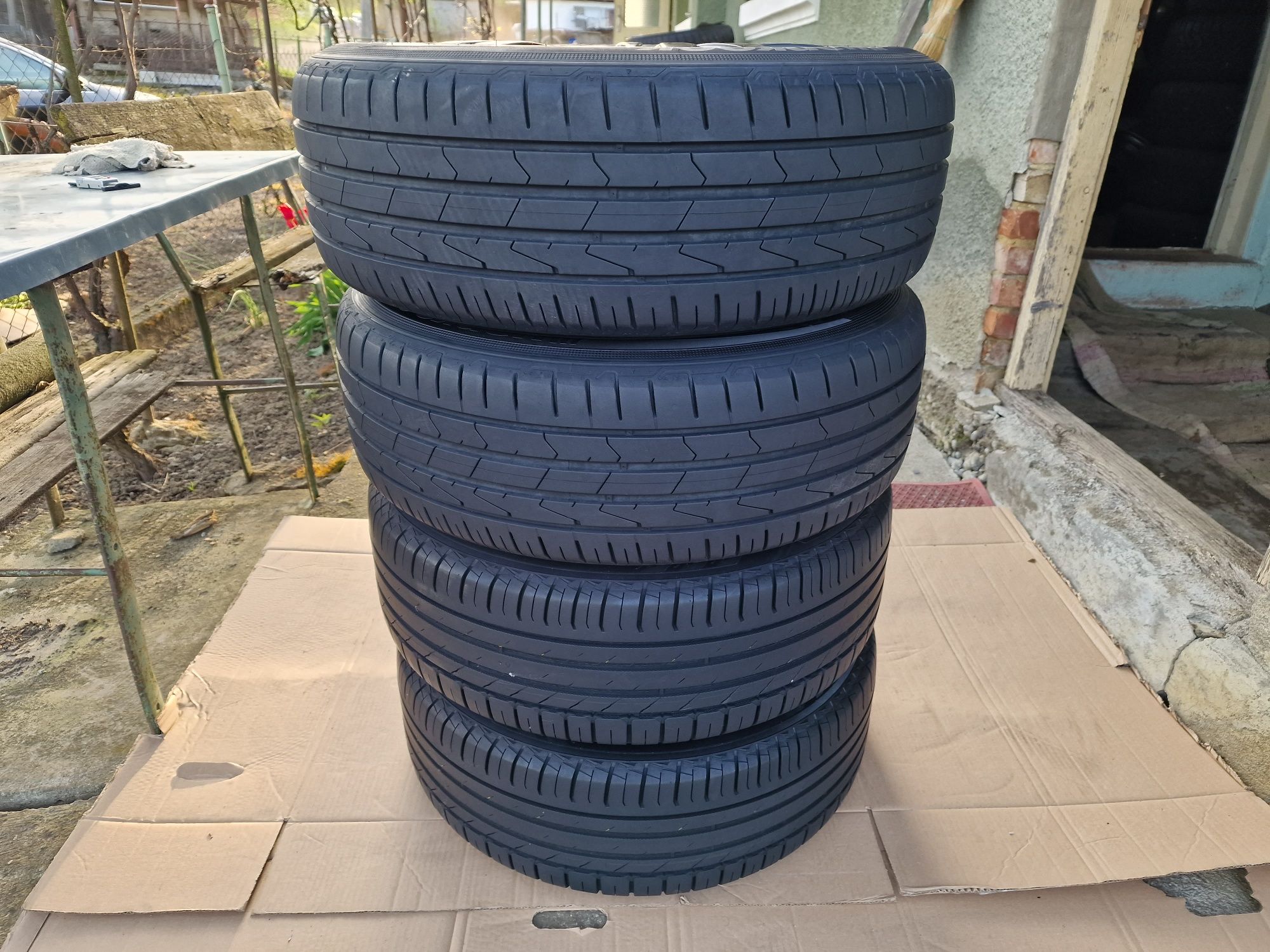 215 60 R 17 jante aliaj cu cauciucuri de vara DOT 16 20 ~ 5 x 108 ET47