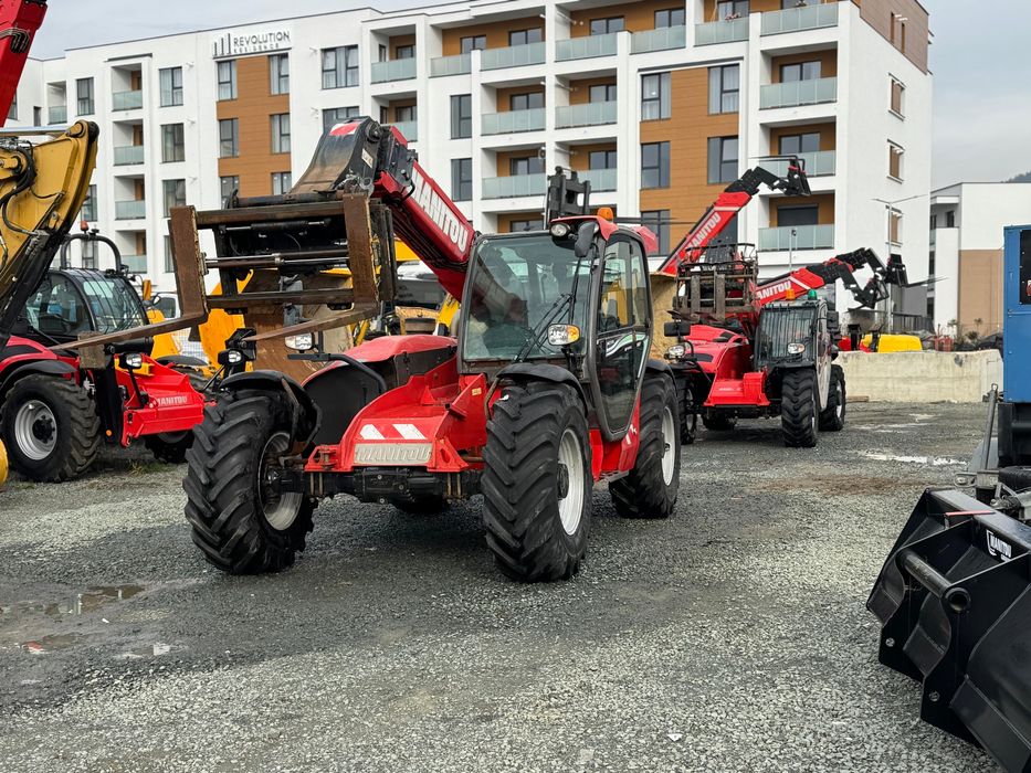 Manitou MLT 741 anvelope Alliance noi an 2016 furci hidraulice