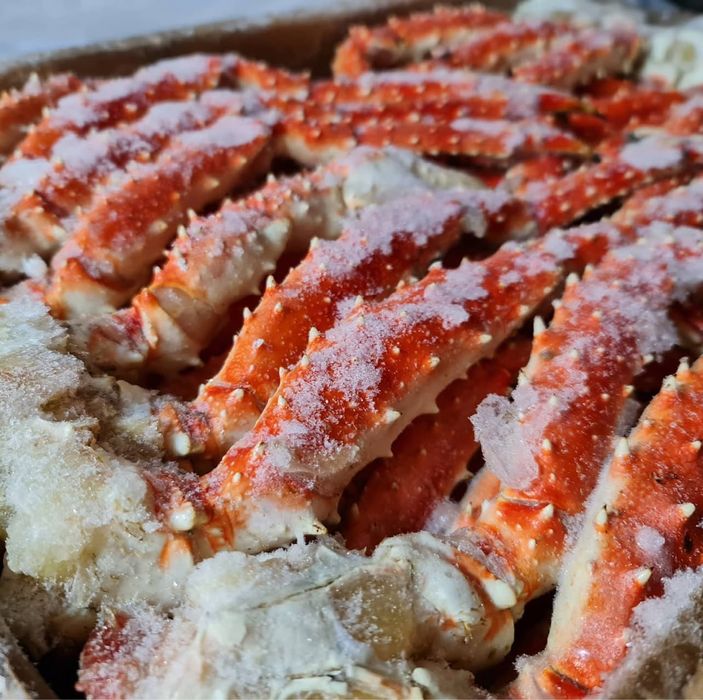 Раки,креветки,краб на новый год