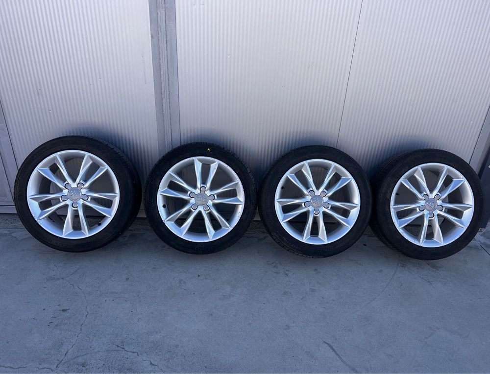 Seti Roti/Jante 17 OEM Audi + 3 Anvelope Vara 225/45/17