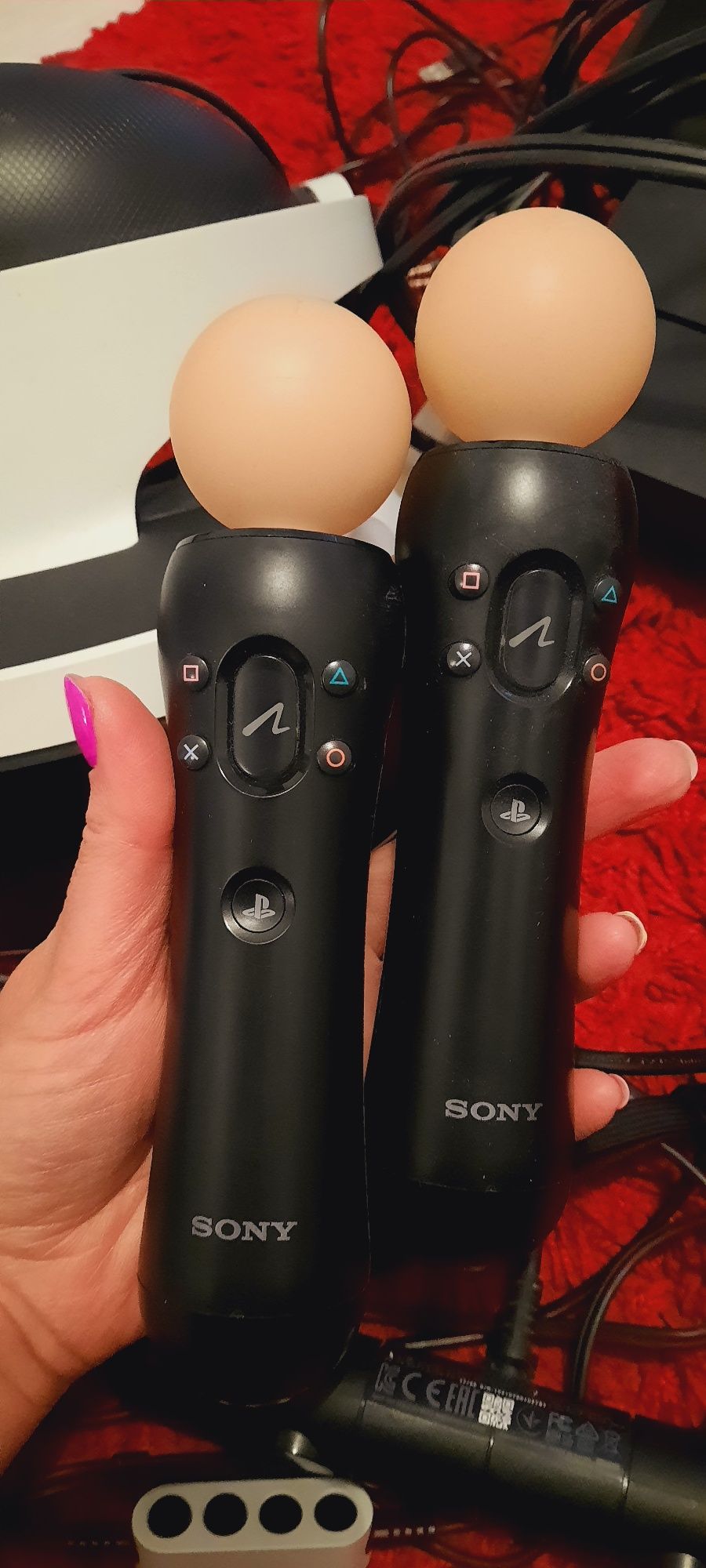 Casca VR Sony + 2 PS Moves