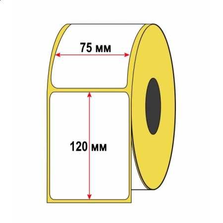 Термоэтикетка 75мм*120мм ЭКО  (для Озон, Каспи. ВБ)