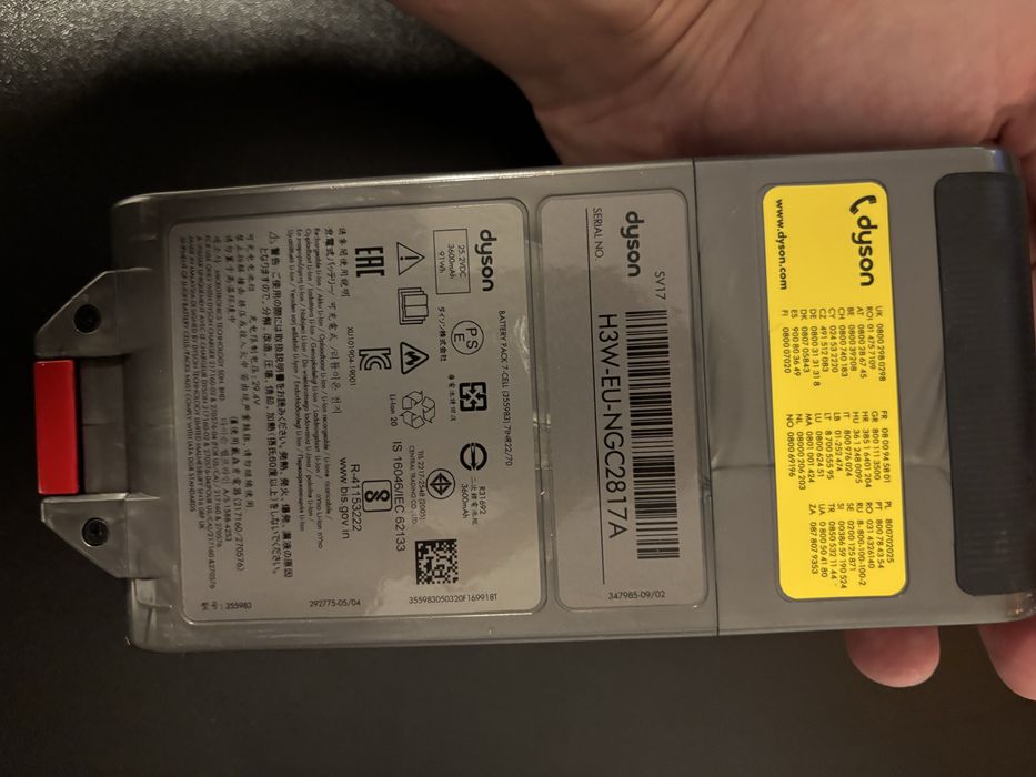 Baterie originală Dyson V11 (compatibilă și cu Dyson V15)