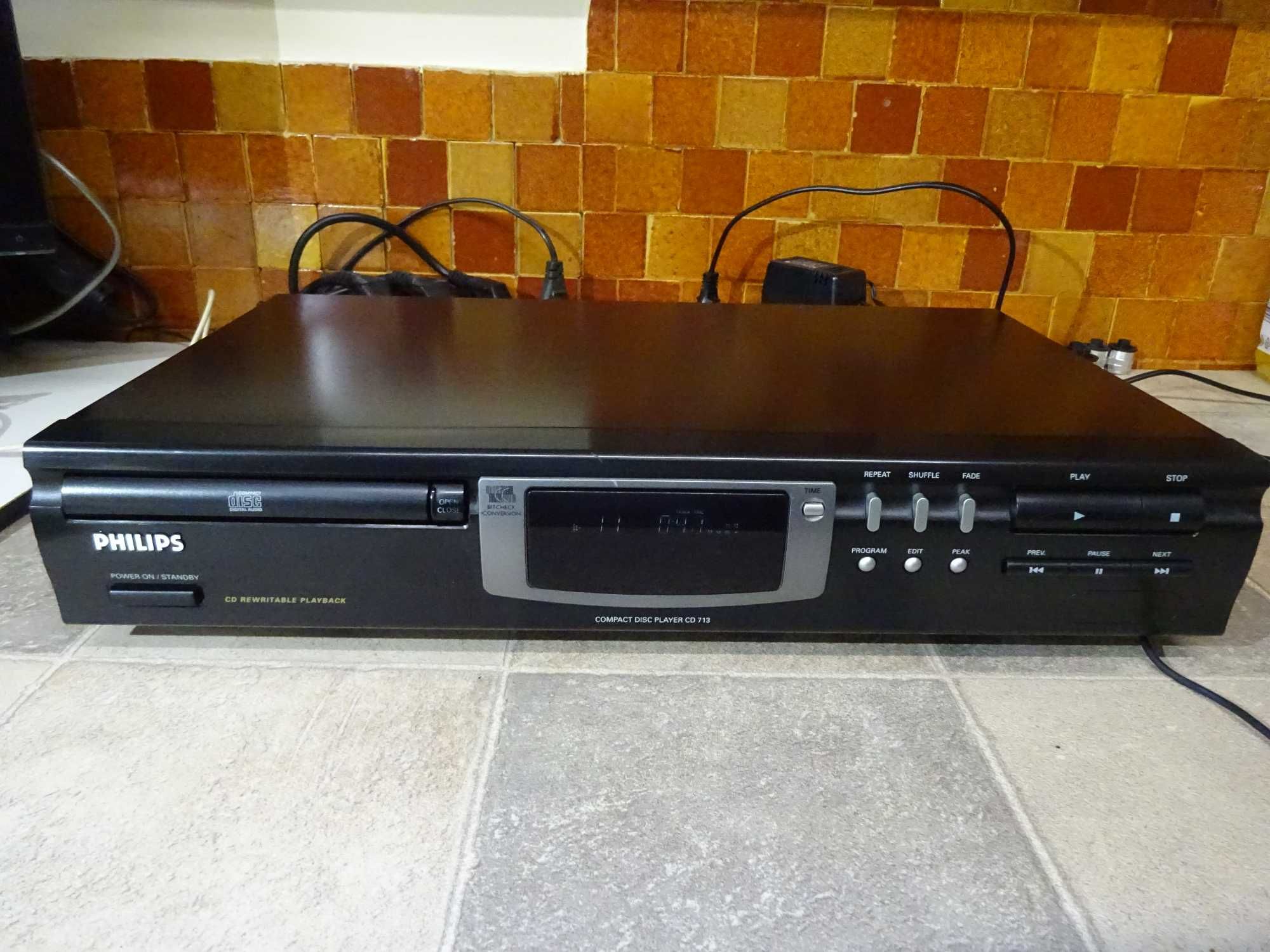 Cd-player audio retro Philips CD713