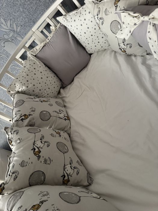 Бортики 12 шт почти новые